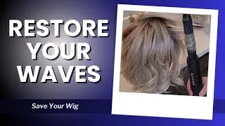 How to Put Waves Back in a Heat-Friendly Synthetic Wig | Step-by-Step to Extend Wig Life