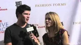 Trent Garrett at the 68th Annual Golden Globes Awards Give Back Hollywood Red Carpet