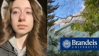 Brandeis University; college core // vlog, study, library, exploring