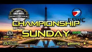 *Championship Sunday* ESWC PARIS