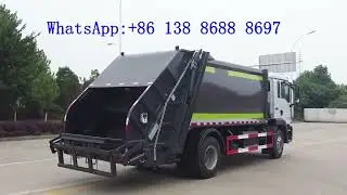 12 tons compressed garbage truck