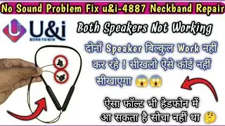 U And i No Sound Problem Fix | uinb 4887 bluetooth headphone Repair