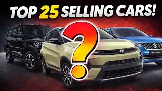 Top 25 Selling Cars in December 2025 🚗🔥 | Full Sales Breakdown | India