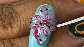 Jelly flower using polygel