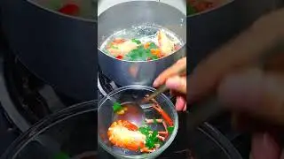 បង្កងស្ងោរជ្រក់ #cooking #receipe #food #savorycooking