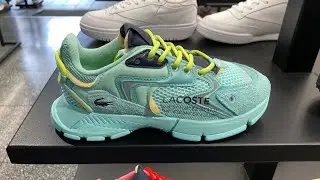 Женские кроссовки Lacoste L003 Neo (бирюзовый/тёмно-синий) &mdash; артикул: 45SFA0001B22