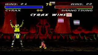 Mortal Kombat Legacy Collection Mortal Kombat 3 SNES Version Cyrax Babality