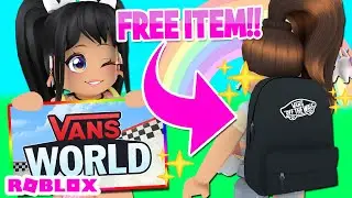 *FREE ITEMS* at the VANS EVENT in ROBLOX