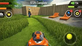 Mowing Simulator - Lawn Grass #4 | Realistic Grass Cutting Gameplay | Android Simulator