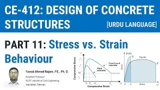 11 - Stress-strain Behavior and Models of Concrete and Steel - Concept of Ductility