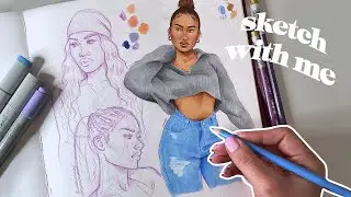 Sketch with me 🌸