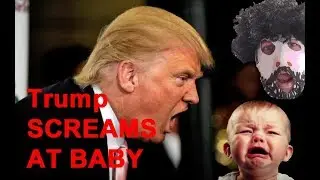 Donald Trump Screams at Immigrant Babies KSI V LOGAN PAUL God the good one live stream chat grow