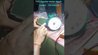TVS Apache meter repair