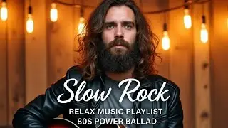 🎤 Legendary Slow Rock Classics | Iconic Romantic Rock Ballads for the Heart 🎸