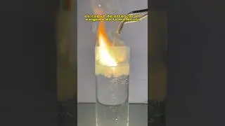 🔥 La pesadilla de los bomberos 🧑&zwj;🚒 Fuegos met&aacute;licos #ciencia #qu&iacute;mica #experimento #shorts