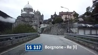 От границы Швейцарии до г. Ре (SS337  Borgnone - Re)
