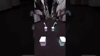 Oddly Satisfying Neon Piano Animation!