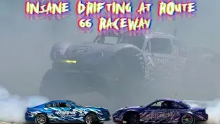 Drifting at Route 66 raceway!! (2025)
