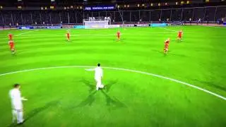 Scoring from the kickoff line OMG ⚽️