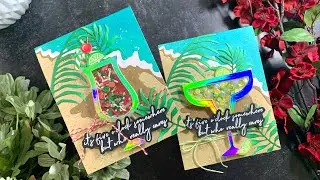 Cocktail Shaker Cards | Picket Fence Studios