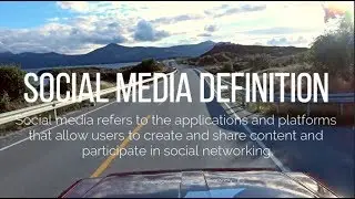 Social Media Definition