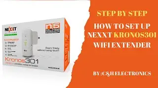 How to set up Kronos301 WIFI Extender/English Version