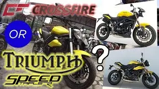 CrossFire 250 twin Test Ride review | triumph triple speed r