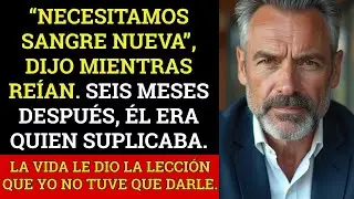 Mi jefe me despidió frente a todos: “Sangre nueva.” Seis meses después, me pidió trabajo...