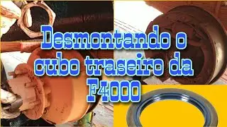 Desmontando o cubo traseiro da F4000