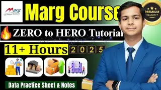 ✅Zero to Hero Tutorial Marg ERP 9 | Full Tutorial 2026 (11+ Hours)