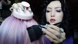 ASMR Hair Salon Roleplay & Scalp Massage 💆🏻‍♀️ (Farbanje Kose i Masaža Glave)