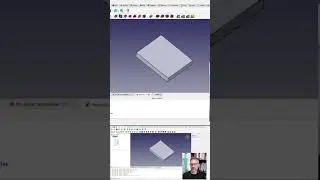l'interface de FreeCAD 1.1.0 #mod&eacute;lisation3d #3ddesign #impression3d