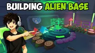 I Built an INSANE Alien Base in 99 Nights in a Forest !!!!