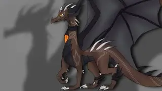 [Spyro oc] ELDROTH THE DRAGONESS speedpaint