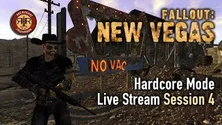 Fallout New Vegas | PC Modded Live Stream | Hardcore Mode | Session 4