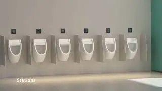 R&T Touchless Urinal Flushometer