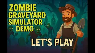 Zombie Graveyard Simulator Demo 🧟&zwj;♂️ | Friedhofs-Management & Zombie-Abwehr! | Deutsch Let's Play