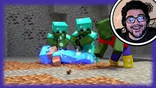 Annoying Villagers - Minecraft Animation EP11-12 (REACTION VIDEO)