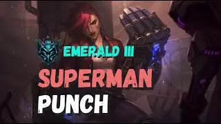 WILD RIFT VI: SUPERMAN PUNCH 💥 CLUTCH Q DESTROYS VAYNE &mdash; SURVIVED WITH 1 HP!