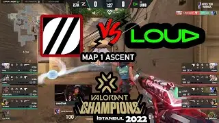 ZETA DIVISION vs LOUD - VCT Champions Istanbul 2022 &ndash; Group Day 2 Map 1 Ascent