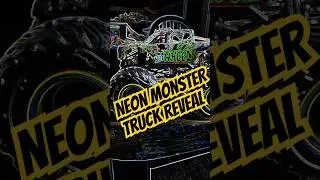 Exciting Monster Truck Neon Unveiling Monster Jam Hot Wheels Reveal #monsterjam #dadlife #hotwheels