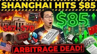 SHANGHAI HITS $85: The Silver 'Premium' Just Crossed 20% (Arbitrage Dead)