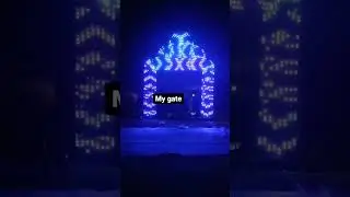 3D pixel LED Gate /Pric 30000