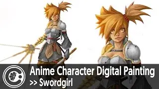 Anime Character Digital Painting