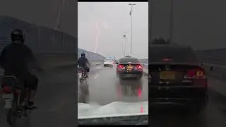 Lightning | Cloudburst in Karachi | August 19 Urban Flooding Disaster 🌧️ #cloudburst #karachifloods