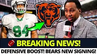 🔥💥 WOW! BEARS DEFENSE JUST GOT A BOOST! NEW LINEMAN ADDED TO PRACTICE SQUAD! BEARS NEWS TODAY