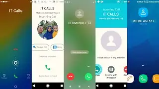 VIVO Y19 VS PIXEL 6A VS XIAOMI NOTE 13 VS LG G7 VS REDMI A5 incoming calls