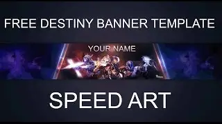 Free Destiny Banner Template