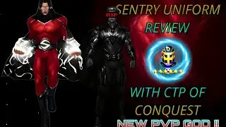 NEW PVP GOD|| SENTRY UNIFORM REVIEW WITH CTP OF CONQUEST||Marvel Future Fight