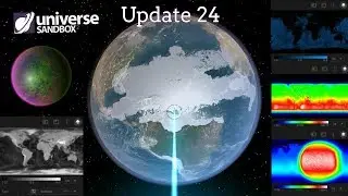 Surface Grids & Lasers Released! Update 24, Universe Sandbox ²